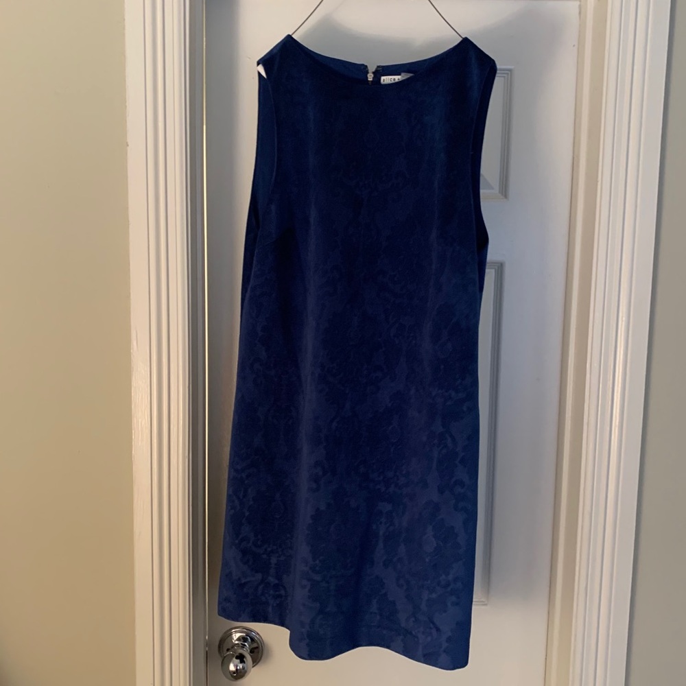 Navy Alice and Olivia Dress